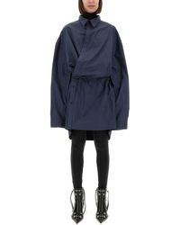 Balenciaga - Mini Shirt Style Dress - Lyst