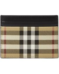 Burberry - Card Holder "Check" - Lyst