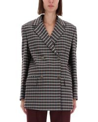 Etro - Doublebreasted Jacket - Lyst