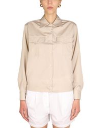 Aspesi - Regular Solid Shirt - Lyst