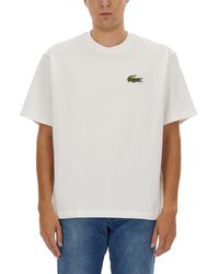 Lacoste - T-Shirt Con Logo - Lyst