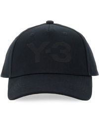 Y-3 - 3 Hat With Logo - Lyst