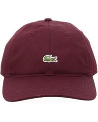 Lacoste - Cappello Da Baseball Con Logo - Lyst