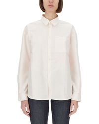 A.P.C. - Shirt "Boyfriend Brodee" - Lyst