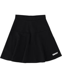 DKNY - Logo Mini Skirt - Lyst