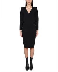 Stella McCartney - V-Neck Dress - Lyst