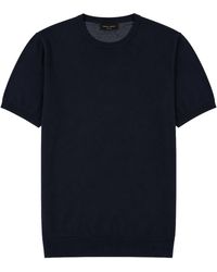 Roberto Collina - Maglia A Manica Corta - Lyst