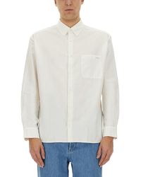 A.P.C. - A. P.C. Camicia "Mateo" - Lyst
