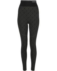 CASABLANCA - Leggings Monogram Senza Cuciture - Lyst
