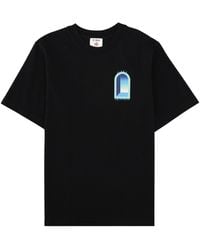 CASABLANCA - T-Shirt Con Stampa - Lyst