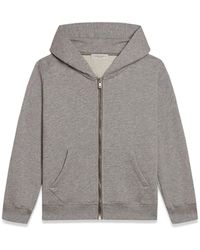 Golden Goose - Journey/ Boy's Zipped Sweatshirt Hoodie/ Melange Cotton Stolen From Golden Print - Lyst
