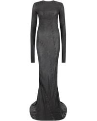 Rick Owens - Abito Lungo "Simple Edfu Gown" - Lyst