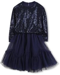 Billieblush - Sequined Dress - Lyst