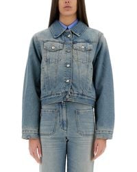 Victoria Beckham - Denim Jackets - Lyst