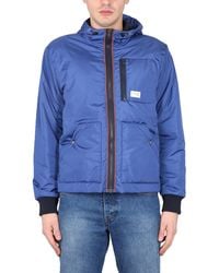 Fay - Bomber Jacket With Logo - Lyst