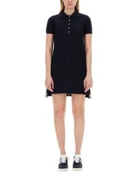 Thom Browne - Cotton Pique Polo Shirt Dress - Lyst