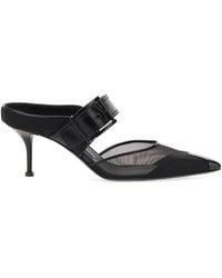 McQueen - Punk Sandal With Buckle - Lyst