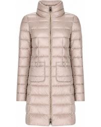 Herno - Piumino Lungo "Maria" - Lyst