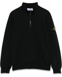 Stone Island - Polo Shirt With Half Zipper - Lyst