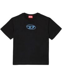 DIESEL - T Shirt With Logo - Lyst