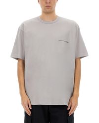 Comme des Garçons - Logo Crew Neck T-Shirt - Lyst