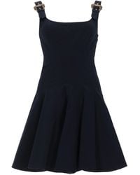Versace Jeans Couture - Mini Abito Con Fibbie "Baroque" - Lyst