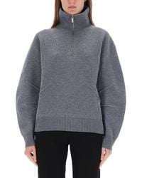 Helmut Lang - Zippered "Apex" Jersey - Lyst