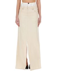 Maison Margiela - Buttoned Long Skirt - Lyst
