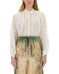 Zimmermann - Oversized Billow Shirt - Lyst