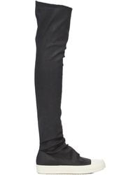 Rick Owens - Over-The-Knee Sneaks Denim - Lyst