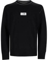 MM6 by Maison Margiela - Maglia Con Logo - Lyst