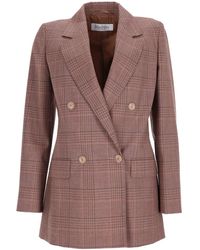 Max Mara - Blazer Doppiopetto - Lyst
