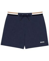 BOSS - Costume Da Bagno Con Logo - Lyst
