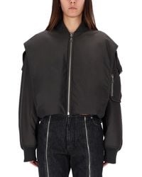 Jean Paul Gaultier - Cropped Sports Jacket - Lyst