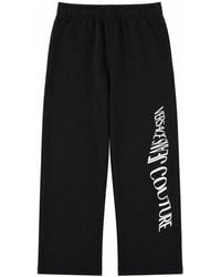 Versace Jeans Couture - Pantalone Track Con Logo "Liquify Rubber" - Lyst