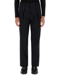 Fendi - Wool Cigarette Trousers - Lyst