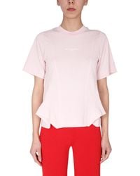 Stella McCartney - T-Shirt With Logo Print - Lyst