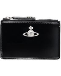 Vivienne Westwood - Portacarte Slim Con Orb - Lyst