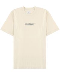 C.P. Company - C. P. Company T-Shirt Con Stampa Logo - Lyst