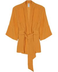 120% Lino - Giacca Kimono - Lyst
