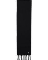 Ami Paris - Sciarpa Con Logo - Lyst