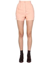 Aspesi - Wide Leg Shorts - Lyst