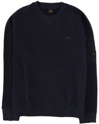 BOSS - "We-Mixed" Sweatshirt - Lyst