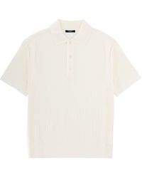 Balmain - Merino Wool Polo Shirt - Lyst