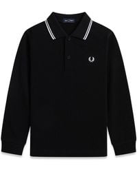 Fred Perry - Twin Tipped Ls Polo Shirt - Lyst