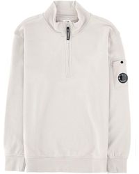 C.P. Company - C. P. Company Felpa Con Zip - Lyst