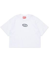 DIESEL - T Shirt With Logo - Lyst