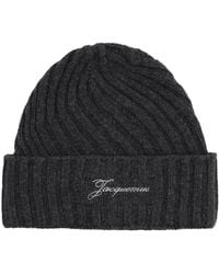 Jacquemus - Tourni Twisted Cashmere Beanie - Lyst