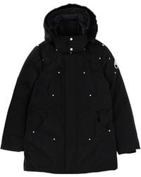 Moose Knuckles - Original Shearling Parka With Detachable Fur Trim - Lyst