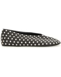 Jil Sander - Nappa Ballerina Flats - Lyst